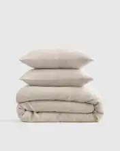 European Linen Duvet Cover Set, King