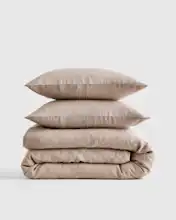 European Linen Duvet Cover Set, King