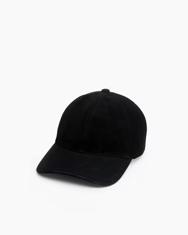 Harlow Suede Baseball Cap