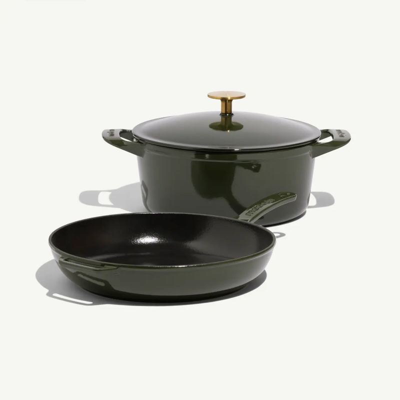 Enameled Cast Iron 3-Piece Set