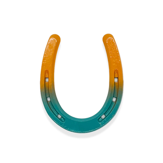 Bright Orange & Aqua