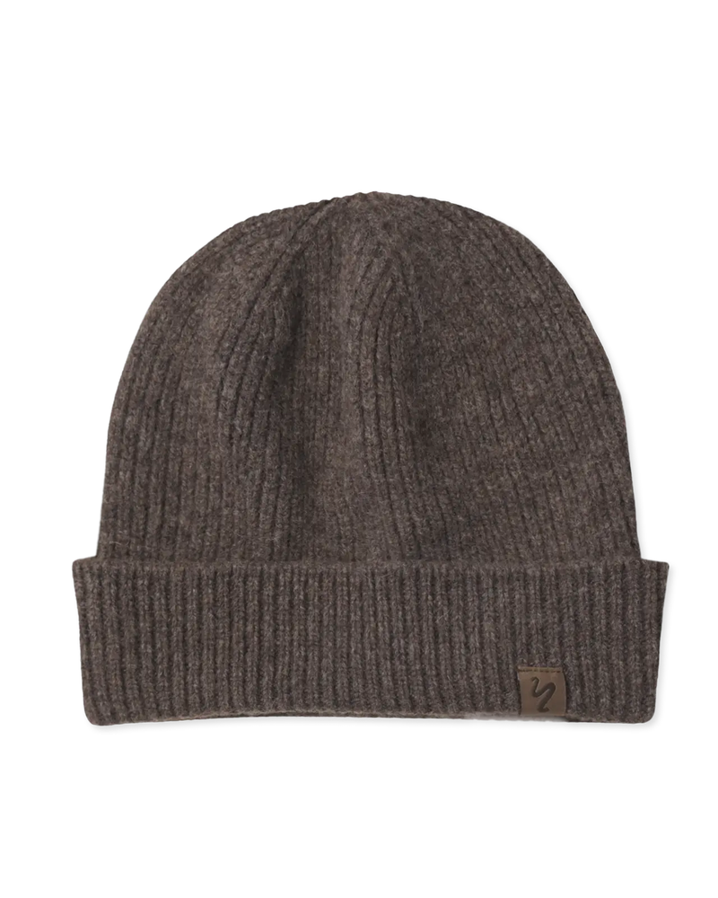100% Merino Wool Ribbed Beanie