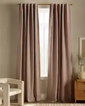 European Linen Room Darkening Curtain