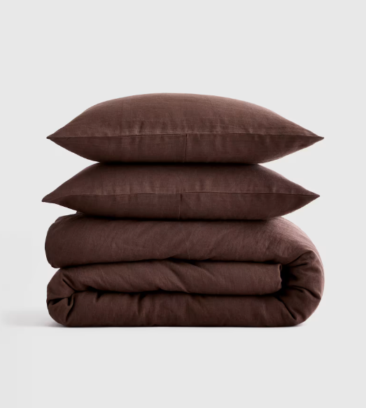 European Linen Duvet Cover Set, King