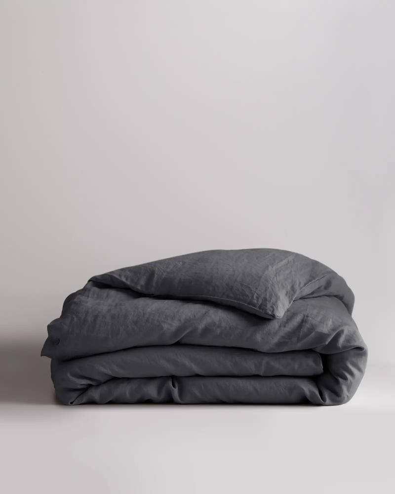 European Linen Duvet Cover, Queen