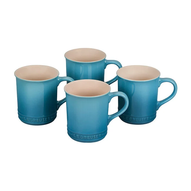 Vancouver Mugs, Set of 4 | Caribbean