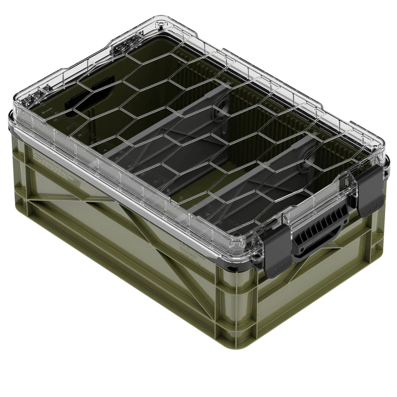 Half Size Weather Resistant Sidiocrate with 2 Standard Dividers