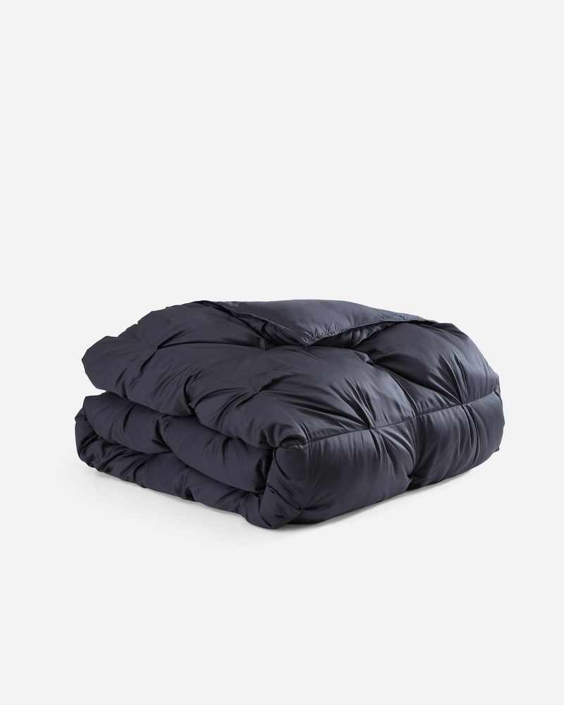 Premium Bamboo Bubble Comforter, King/Cal King | Coal