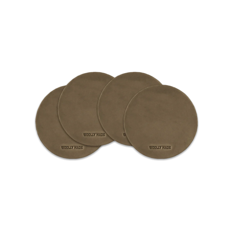 Leather Coaster Set of 4