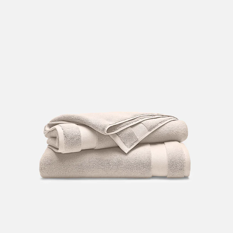 Super-Plush Turkish Cotton Bath Towels Set of 2