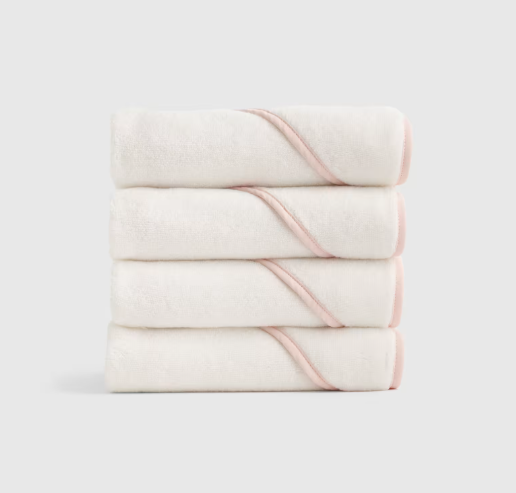 Organic Turkish Cotton Baby Hooded Towel Set 4-Pack