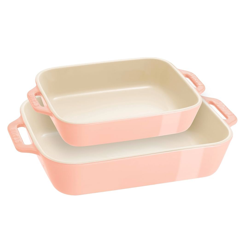 Ceramic 2-Piece Rectangular Baking Dish Set