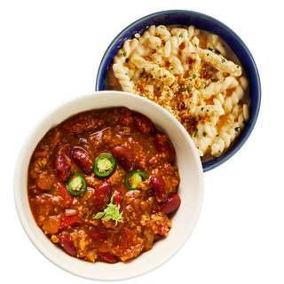Chili + Mac n Cheese