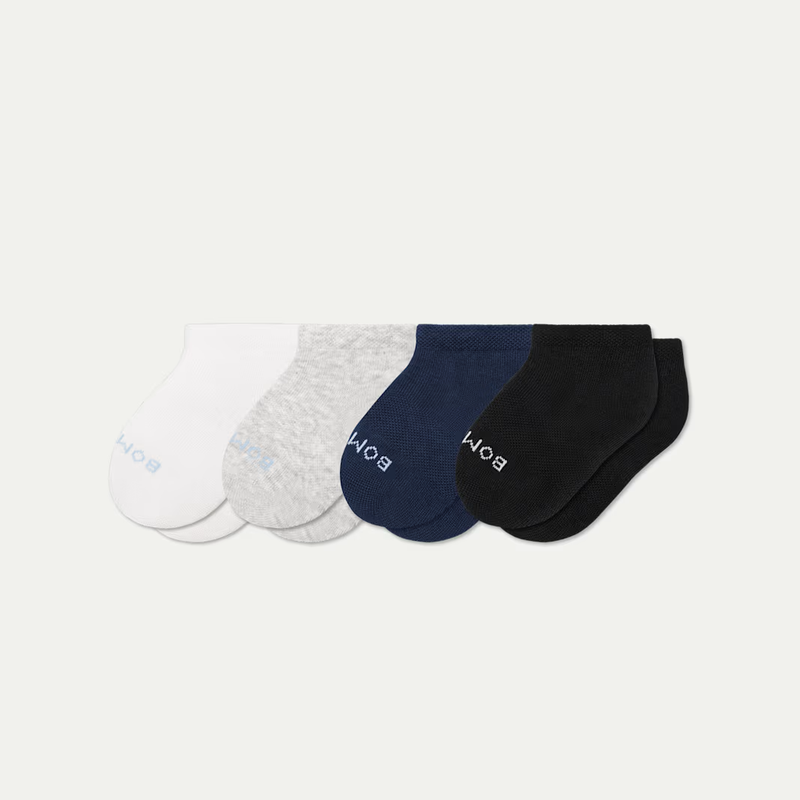 Toddler Lightweight Ankle Sock 4-Pack