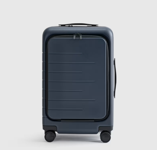 Front Pocket Carry On Hard Shell Suitcase 21"