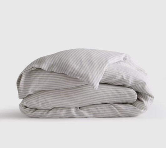 European Linen Duvet Cover, Queen