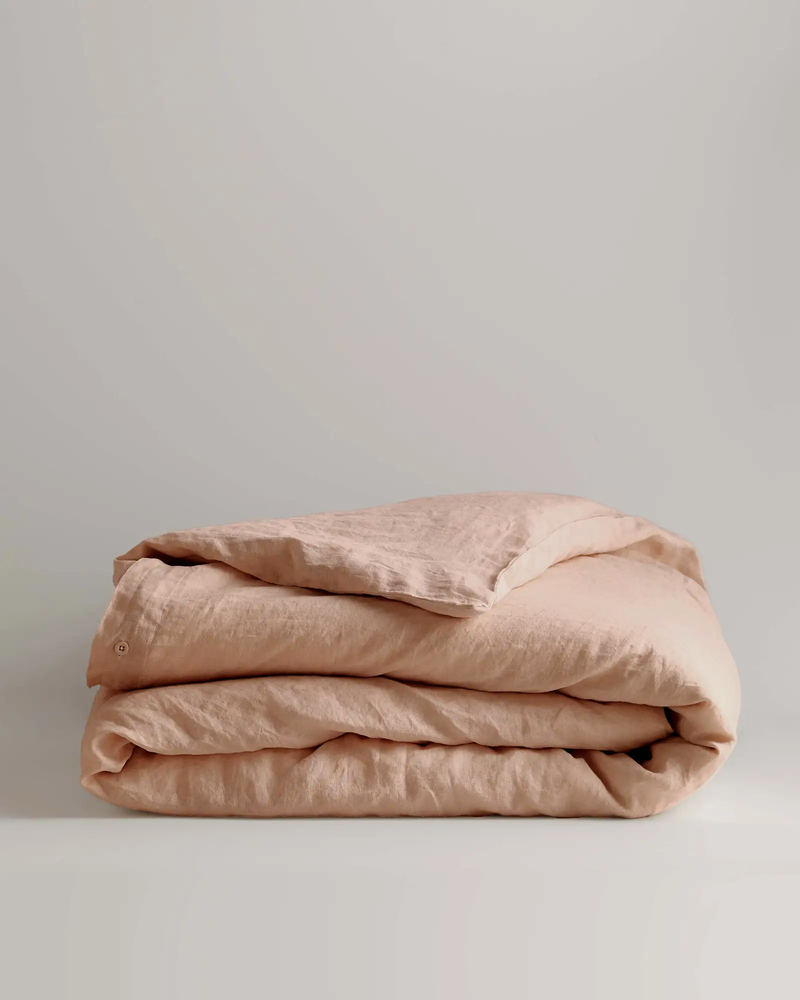 European Linen Duvet Cover, Queen