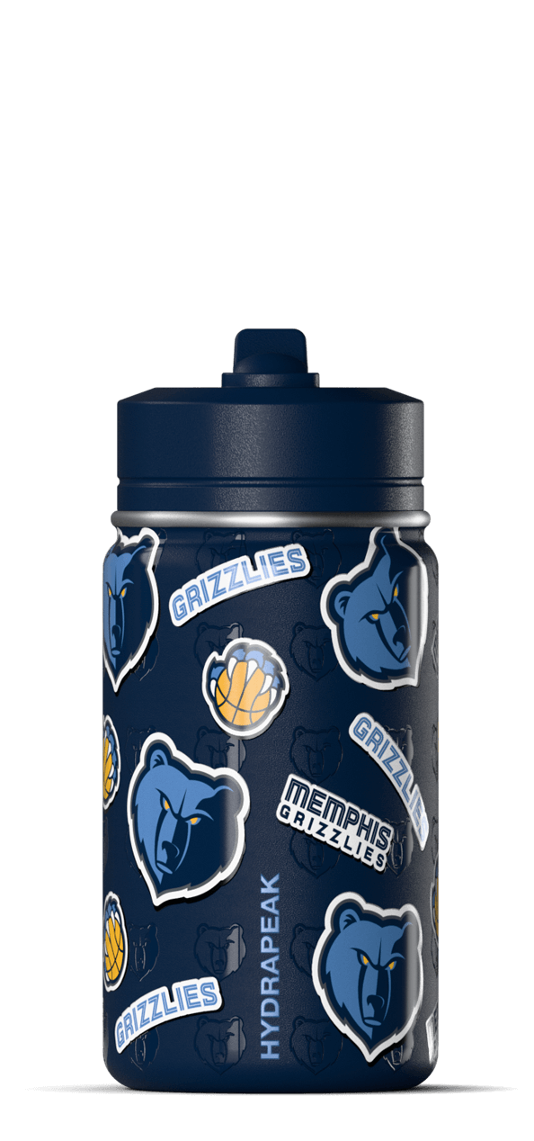 NBA 14oz Kids Water Bottle with Straw Lid