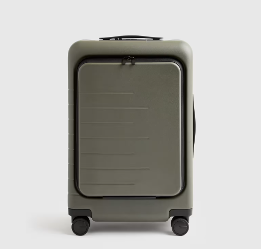 Front Pocket Carry On Hard Shell Suitcase 21"