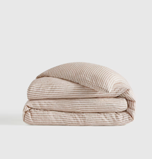 European Linen Duvet Cover, Queen