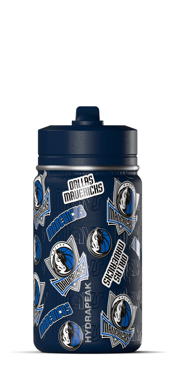 NBA 14oz Kids Water Bottle with Straw Lid