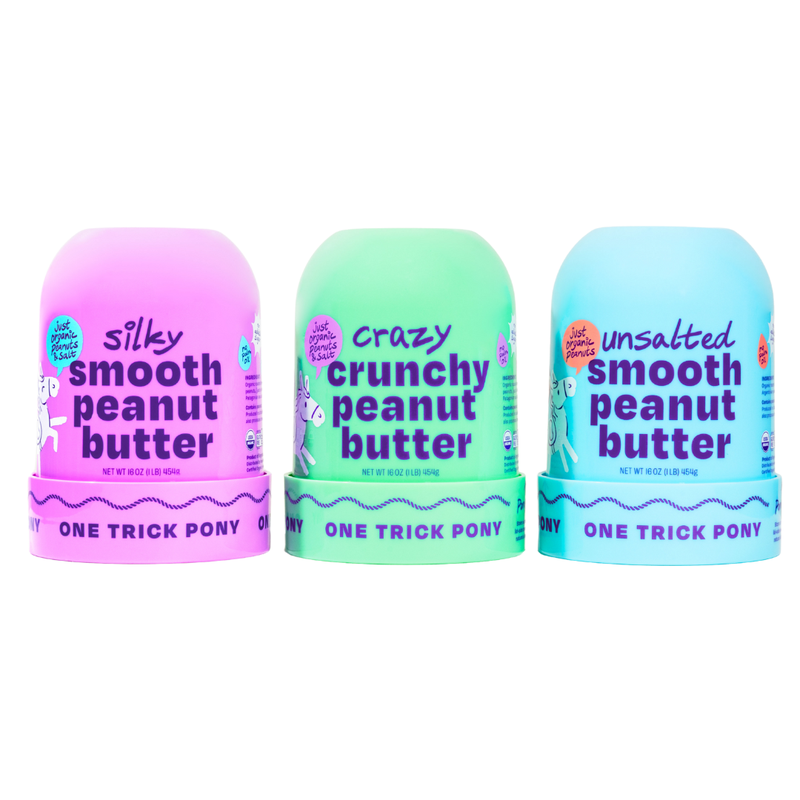 Organic Peanut Butter Three Pack