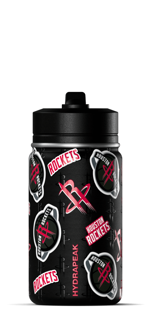 NBA 14oz Kids Water Bottle with Straw Lid