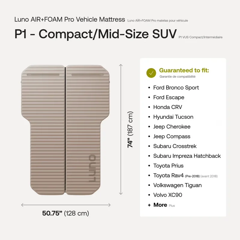 AIR Pro Vehicle Mattress