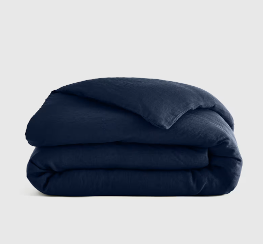 European Linen Duvet Cover, Queen