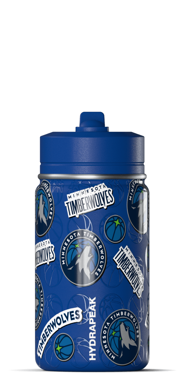 NBA 14oz Kids Water Bottle with Straw Lid