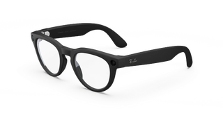 Matte Black Frame, Clear Blue-Light Filter Lens, Size 50 Frame