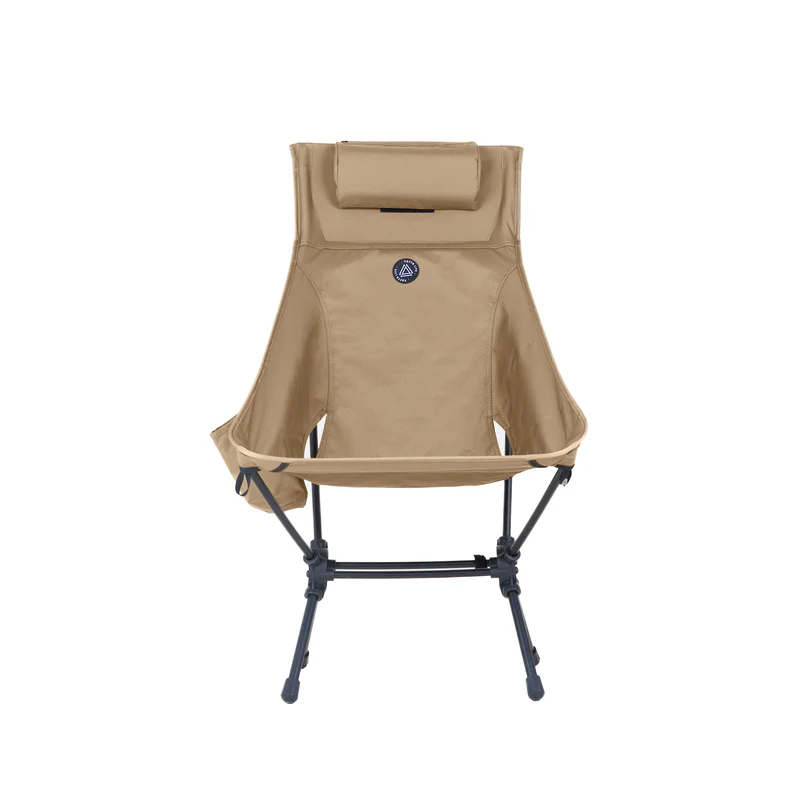 High Back Ultralight Folding Camping Chair with Storage Pouches