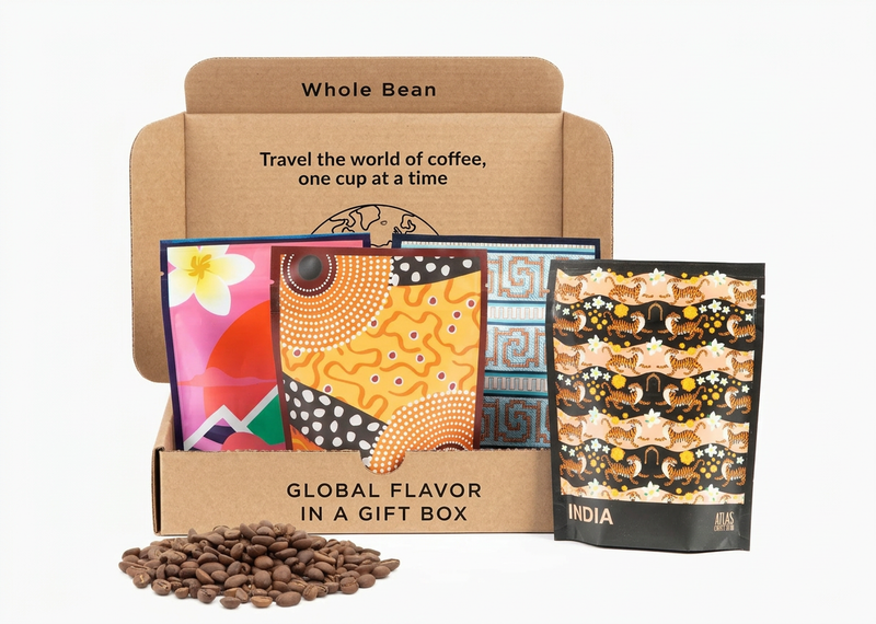 World of Coffee 4 Pack Set