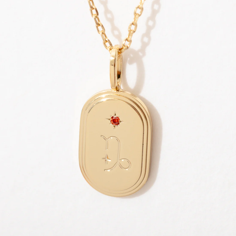 Zodiac Pendant Necklace