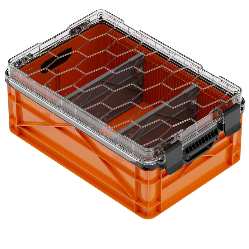Half Size Weather Resistant Sidiocrate with 2 Standard Dividers