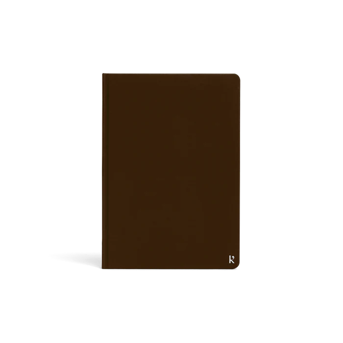 A6 Softcover Pocket Journal, Blank | Espresso