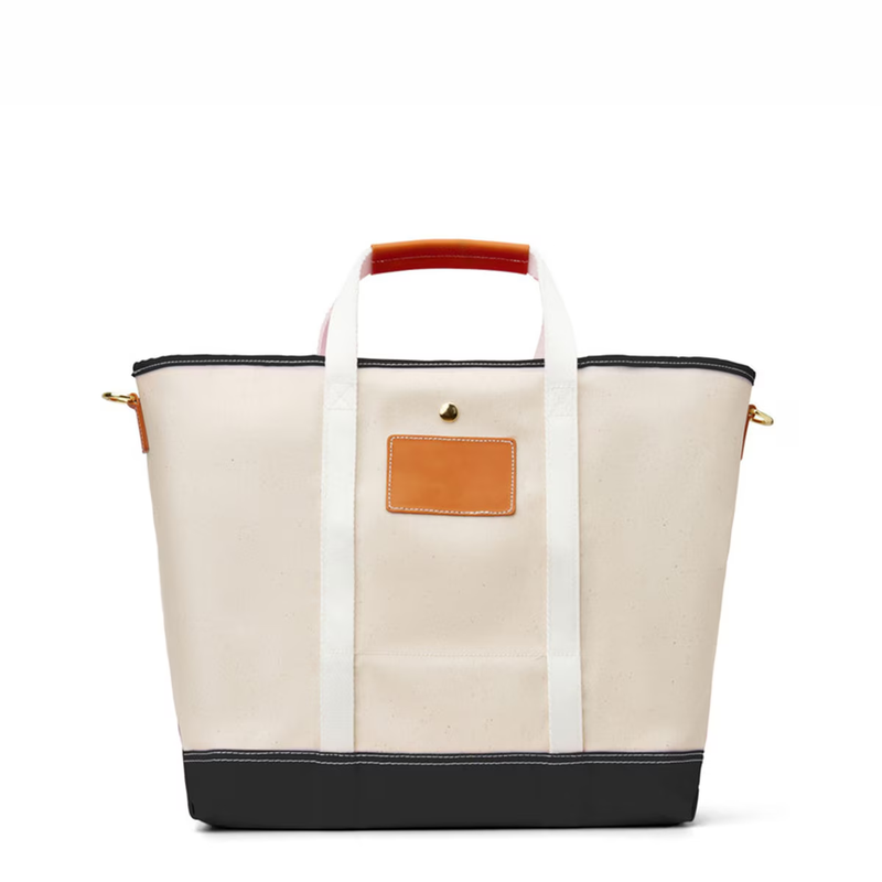 Monogrammed Kennedy Canvas Tote