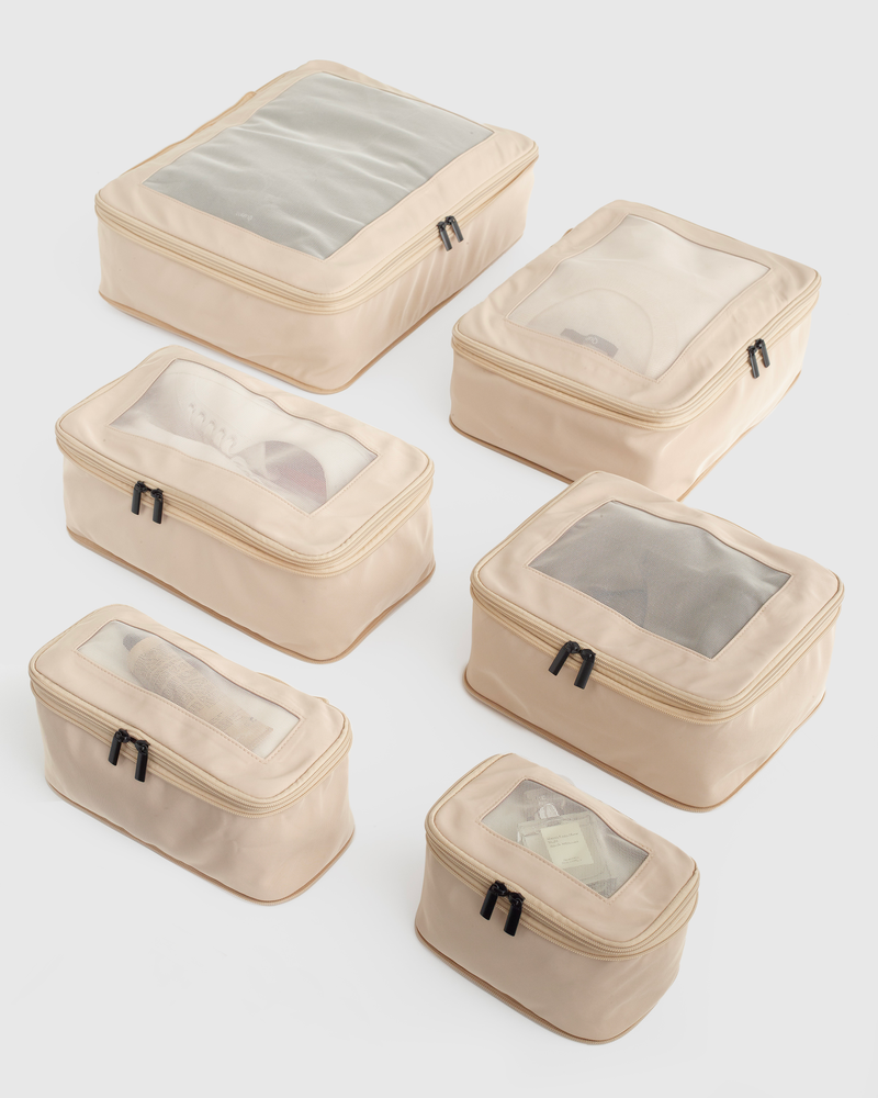 Eco Compression Packing Cube Set of 6