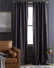 European Linen Room Darkening Curtain