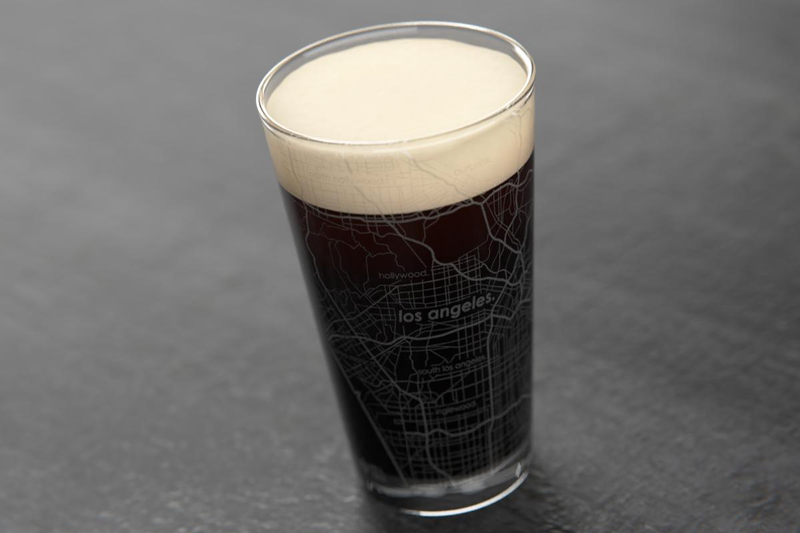 Home Town Map Pint Glass, 2 Pack