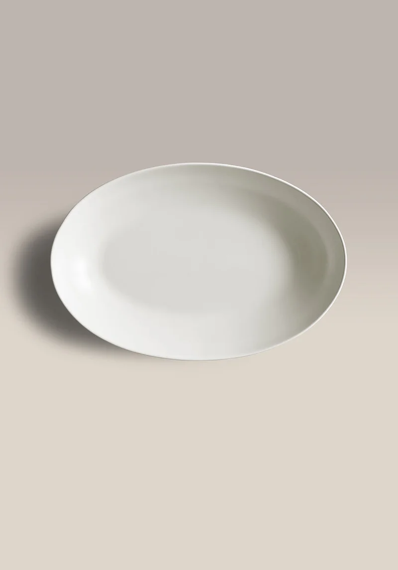 Oval Low Serving Bowl