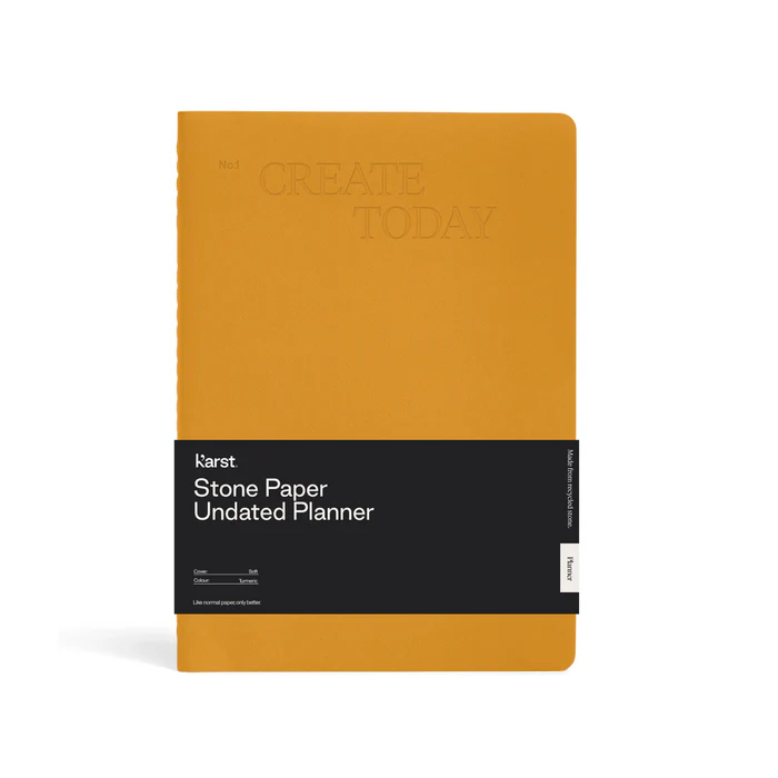 B5 Softcover Undated Planner