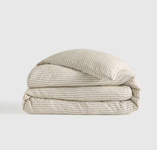 European Linen Duvet Cover, Queen