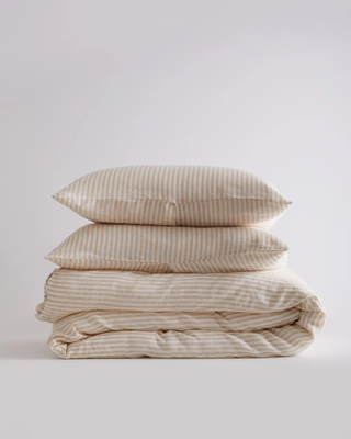 Natural/White Stripe