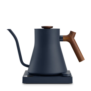 Stone Blue + Walnut