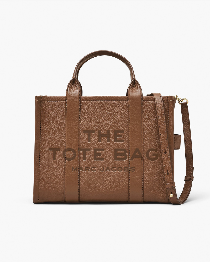 The Leather Medium Tote Bag | Argan Oil