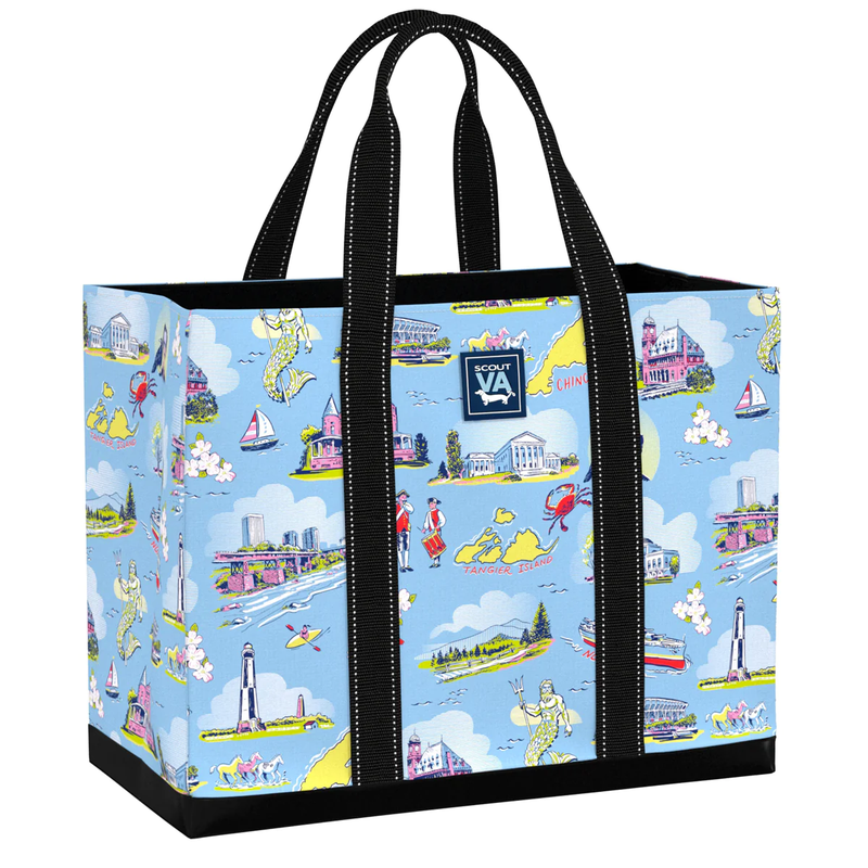 Original Deano Tote Bag, States Prints | Virginia