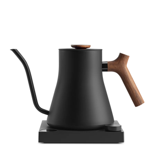 Matte Black + Walnut