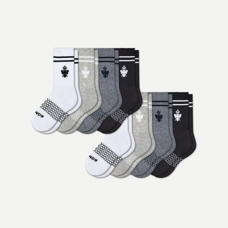 Youth Calf Sock 8-Pack