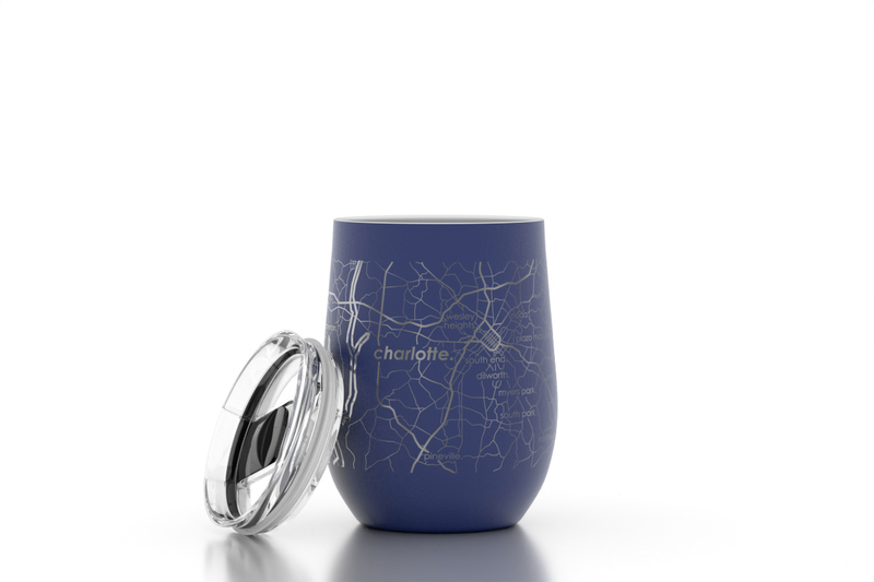 Home Town Maps Wine Tumbler